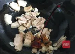 Illustration of twice-cooked pork 8