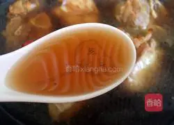 Braised pork sticks Illustration of how to make bones 11