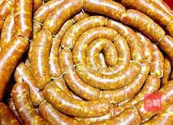 Illustration of making homemade sausage 19