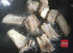 Illustration of how to make fermented bean curd and pork ribs 4