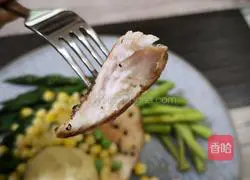 Illustration of how to make pan-fried and juicy chicken breasts 6