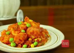 Illustration of Korean dry-roasted prawns 11