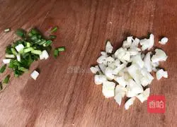 Illustration of how to make shredded potatoes with mushroom sauce 5