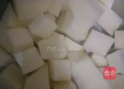 Illustration of braised pork and potatoes (lazy version) 2