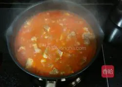 Illustration of how to make tomato beef brisket 2