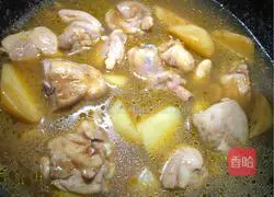 Recipe for braised chicken nuggets with soy sauce and potatoes Illustration 11