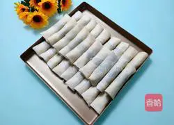Illustration of how to make spring rolls 6