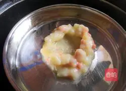 # steamed vegetables#Potato mashed stuffed quail eggs illustration 3