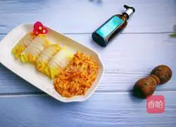 Illustration of how to make Jin Xiang Yuying (Thai Sauce White Jade Roll) 9