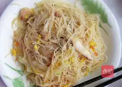 Illustration of how to make fried noodles 7
