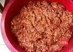 Illustration of homemade sausage 7