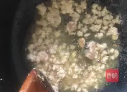 Illustration of how to make minced meat tofu 2