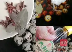 Illustration of how to make braised quail eggs 5