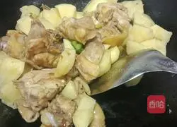 Illustration of how to make chicken stewed with potatoes 5