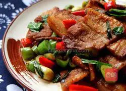 Illustration of how to make special stir-fried pork 14