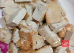 Illustration of how to make salt and pepper tofu 5