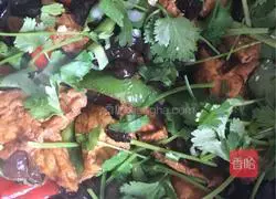 Illustration of how to make special roasted tofu 11