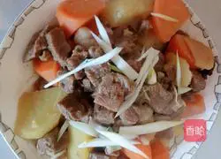 Illustration of how to make radish and beef stew 10