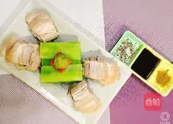 Illustration of how to make bicui white meat 5