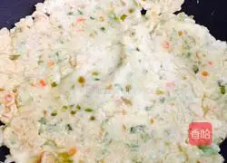 Illustration of how to make pepper egg pancake 5