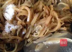 Illustration of how to make shredded mustard vegetables 8