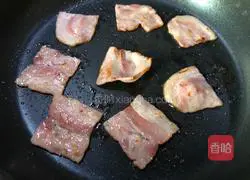 Illustration of how to make steamed tofu with bacon 4