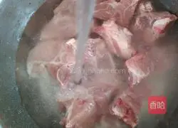 Illustration of braised pork ribs 3