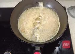 Illustration of braised Huangshan fish 7