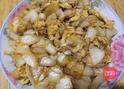 Super simple and delicious.Illustration of how to make fried onions (onions) and eggs 3