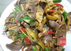 Stir-fried duck gizzards Illustration of how to do it 8