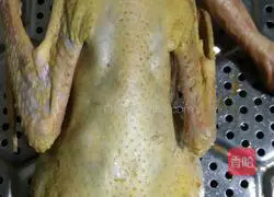 Illustration of steamed goose 1