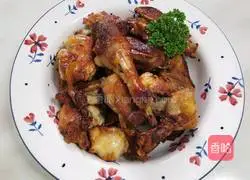 Illustration of how to make pan-fried chicken 7