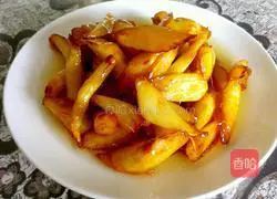 Illustration of how to make shredded yam 8