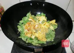 Illustration of how to make fried bitter melon with eggs 12