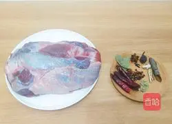 Illustration of how to make braised beef in sauce 1