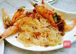 Minced garlic Illustration of how to make steamed shrimp with vermicelli 13