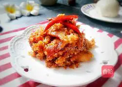 Illustration of how to make steamed pork with vermicelli 22