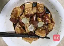 Illustration of how to make braised pork 7