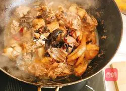 Chicken Stewed with Mushrooms Illustration 5