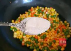 Xinwen Gourmet Pine Nuts and Corn Recipe Illustration 8