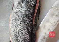 Illustration of how to make pickled fish 1