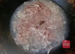 Illustration of how to make fish-flavored shredded pork that is not spicy 2