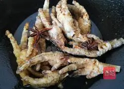 Illustration of how to make tiger skin and chicken feet 6