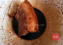 Illustration of how to make pork with pickles and vegetables 4