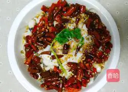 Imperial Kitchen Recipe ~ Illustration of Sichuan Style Boiled Fish 5