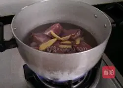 Illustration of how to make clear water bacon 2