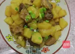 Illustration of how to make potato stew 5