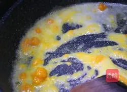 Salted egg yolk baked peas Illustration of how to do it 7