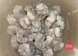 Illustration of how to make three-color shrimp 5