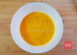 Illustration of how to make scrambled eggs with soybean paste 4